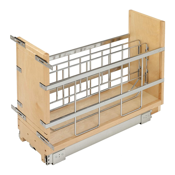 Rev-A-Shelf 447-BCBBSC-5C Quick Start Manual