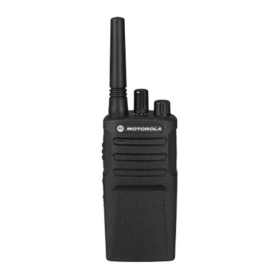 Motorola solutions RVA Series Quick Reference