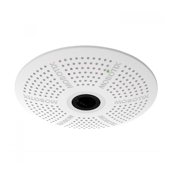 Mobotix c26 Hemispheric Quick Install
