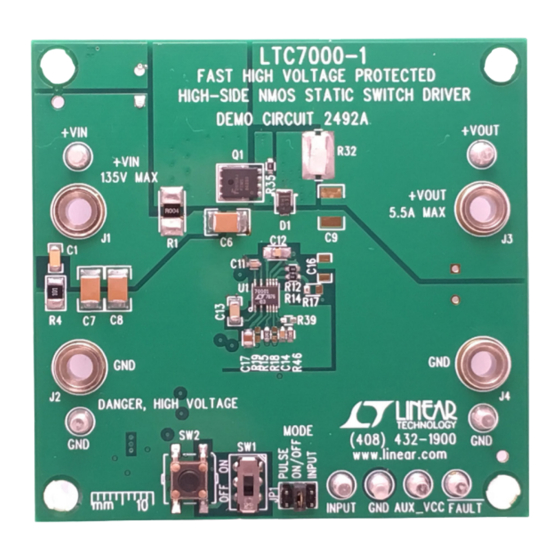 Analog Devices Linear DC2492A Manual
