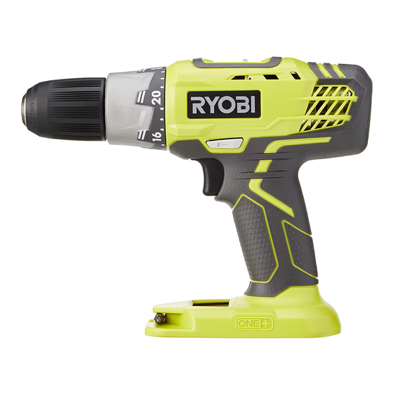 Ryobi R18DDP2-0 Instructions Manual