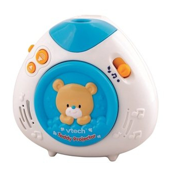 VTech Lullaby Teddy Projector Manuals