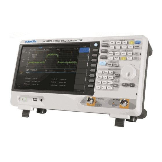 Scientific SMS3000X Manuals