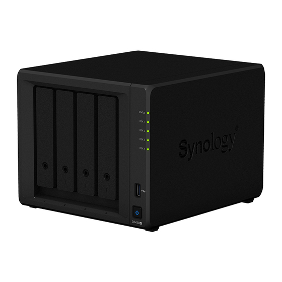 Synology NAS DS420+ Manuals