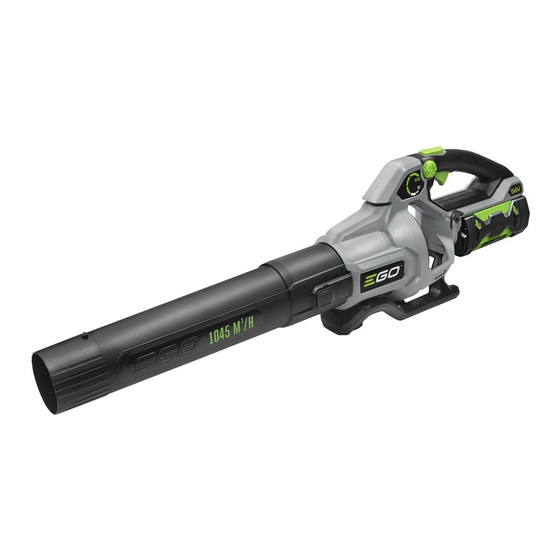 Ego Power+ LB6150E Operator's Manual