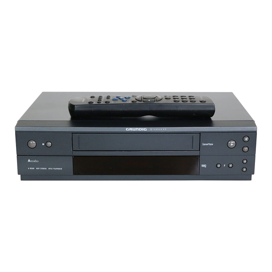 Grundig VIVANCE GV 3143 HIFI User Manual