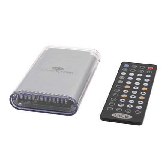 LaCie silverscreen Quick Install Manual