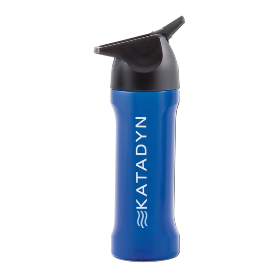 Katadyn MyBottle Owner's Manual