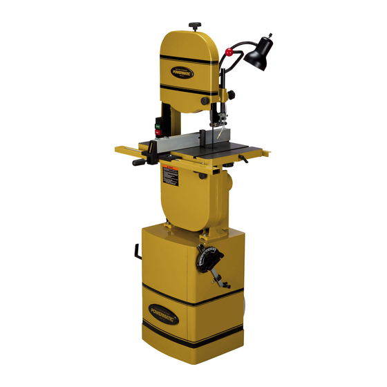 Powermatic PWBS14 Operating Instructions And Parts Manual
