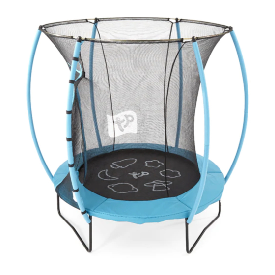 TP active fun 6ft Junior Hip Hop Trampoline TP469 Instructions For Assembly, Maintenance And Safe Use