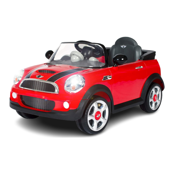 Rollplay Mini Cooper S Assembly Instructions Manual