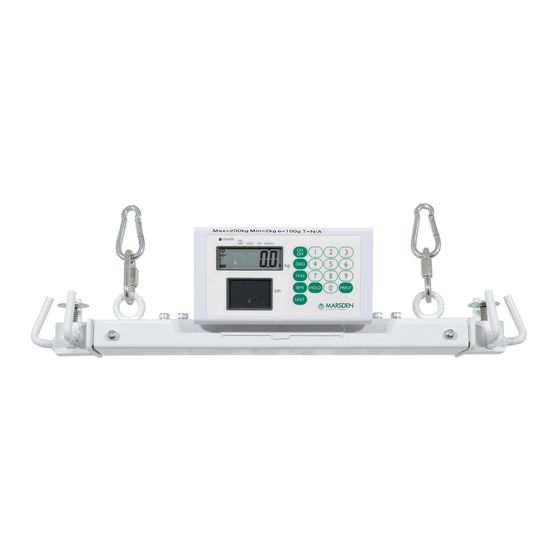 marsden M-605 User Manual