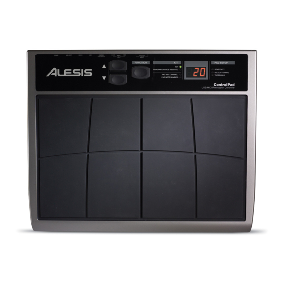 Alesis ControlPad Service Manual