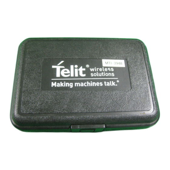 Telit Wireless Solutions JF2 Hardware User's Manual