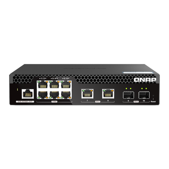 QNAP QSW-M2106R User Manual