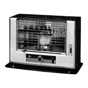 Toyostove RCA-36 Operation And Maintenance Instructions
