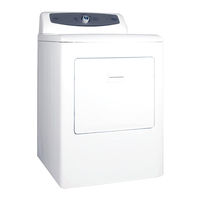 Haier RDE350AW - 6.5 Cu. Ft. Electric Dryer User Manual And Installation Instructions