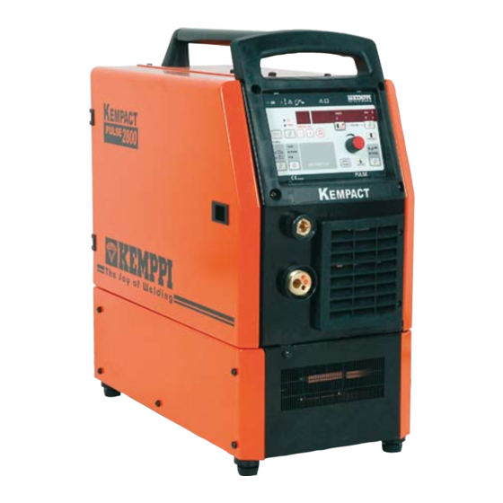 Kemppi KEMPACT Operation Instructions Manual
