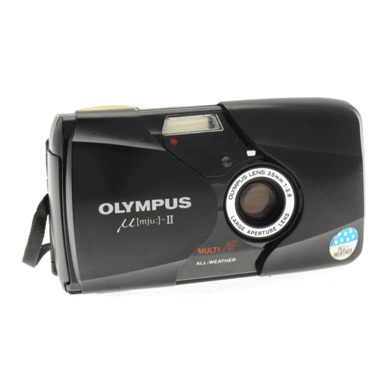 Olympus Epic - Stylus - Camera Manuals