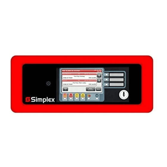Simplex 4007ES Panels Installation Manual