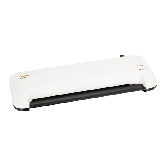 Peach PL750 User Instructions