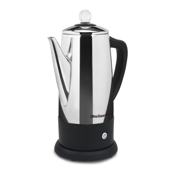 Elite Gourmet EC812 Instruction Manual