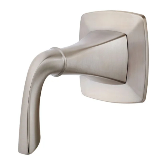 Pfister Bronson 016-BS0 Quick Installation Manual