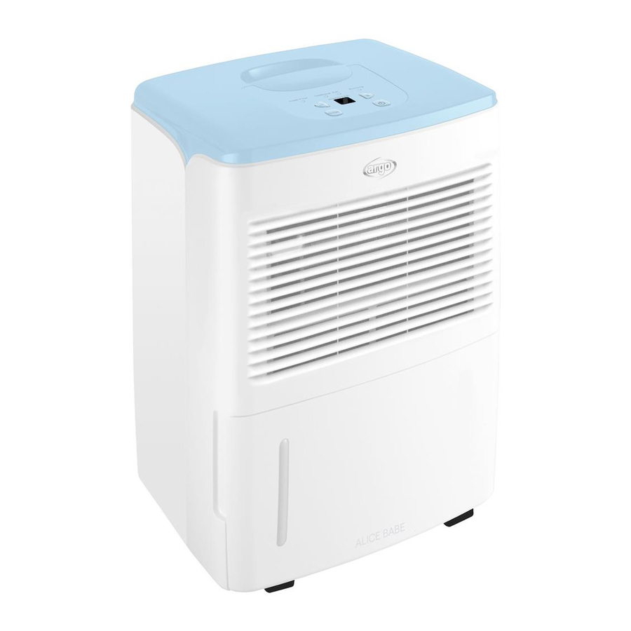 Argo ALICE BABE - Dehumidifier Manual