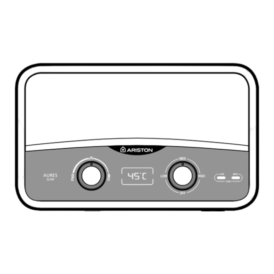 Ariston Aures SF 5.5 COM Manual