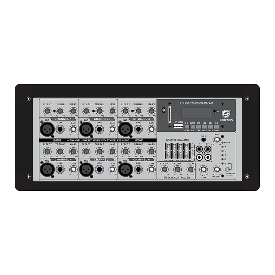 Exoton S-1202 BARON Series Manuals