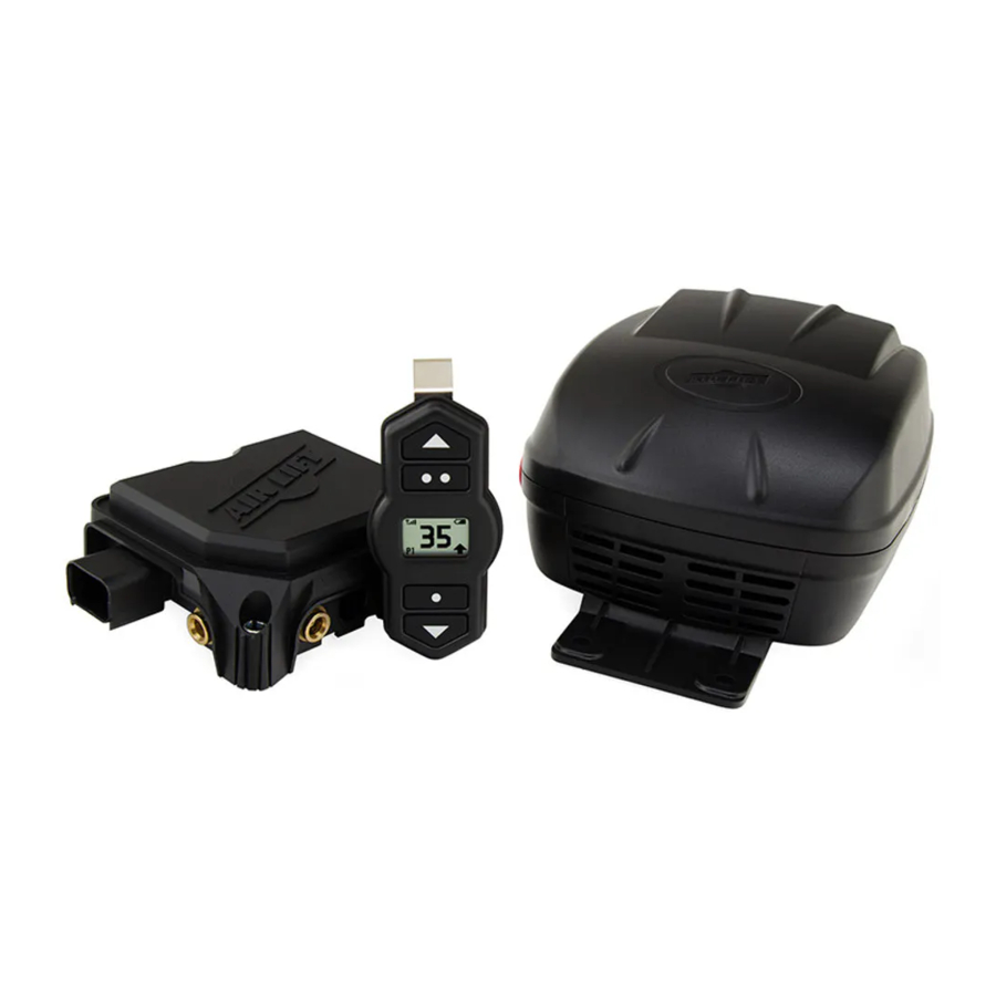Air Lift WirelessOne - Compressor Manual