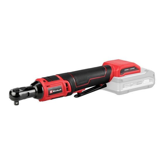 EINHELL TE-RW 18/60 Li Manuals