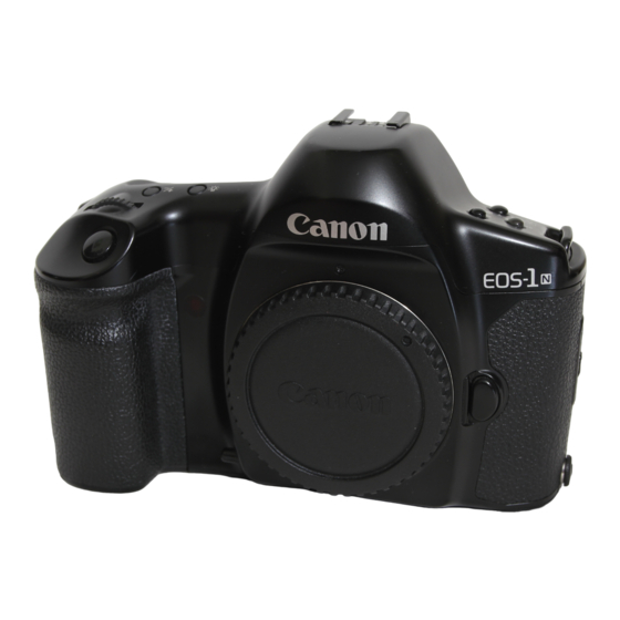 Canon EOS 1 N Instructions Manual