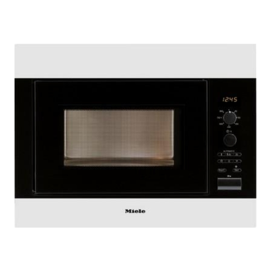 Miele M8260-1 Installation Instructions Manual