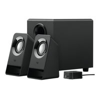 Logitech Z213 Setup Manual