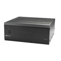 Crestron CNAMPX-16X60 Operation Manual