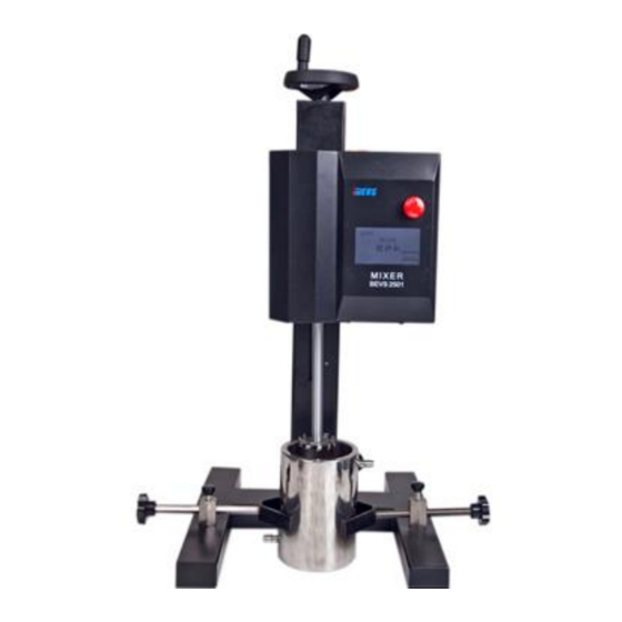 BEVS  2501/1 User Manual
