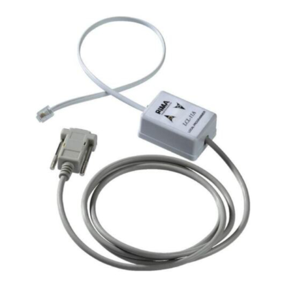 Pima LCL-11A Manual