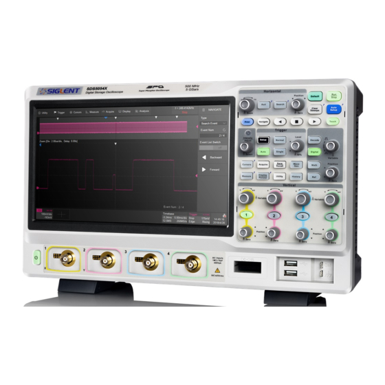 SIGLENT SDS5034X User Manual