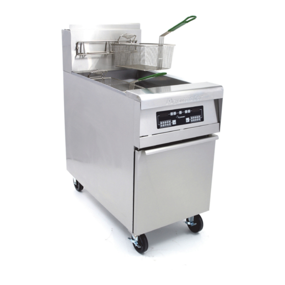 Frymaster MJ1CF Service And Parts Manual