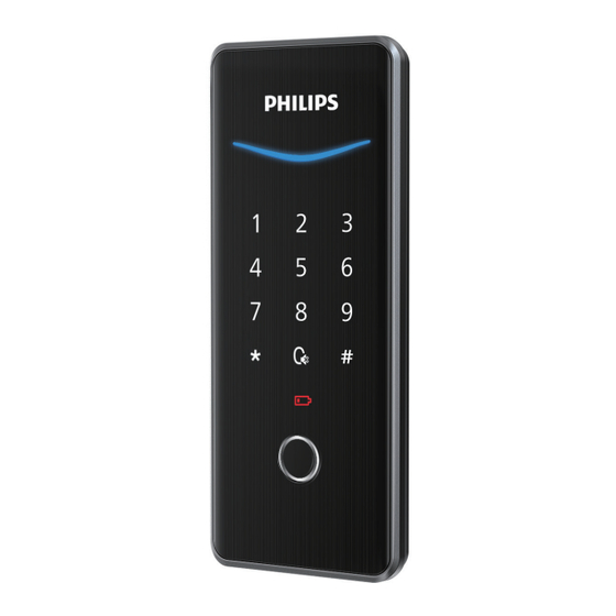 Philips EasyKey DDL502-13HBS User Manual