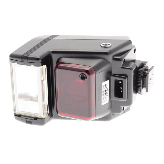Nikon Autofocus Speedlight SB-22 Instruction Manual