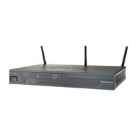 Cisco 861W - Integrated Services Router Wireless Quick Start Manual