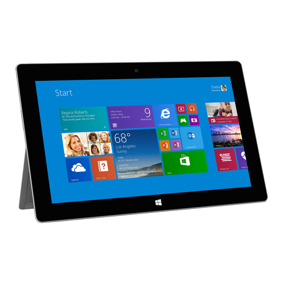 Microsoft Surface 2 Manuals