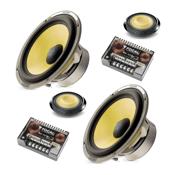 Focal ELITE K2 POWER User Manual