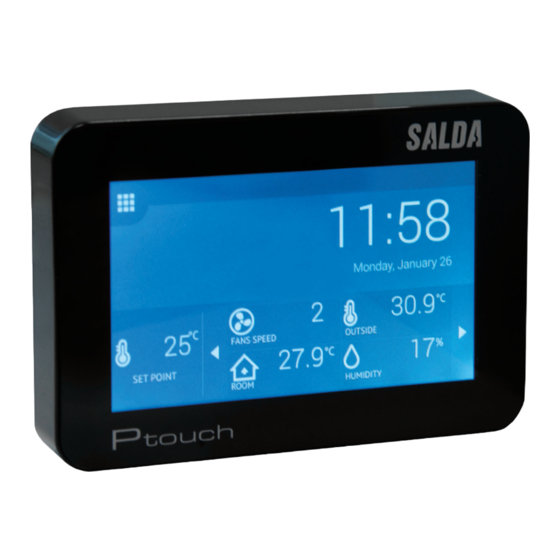 Salda PTOUCH PRGPU081 User Manual