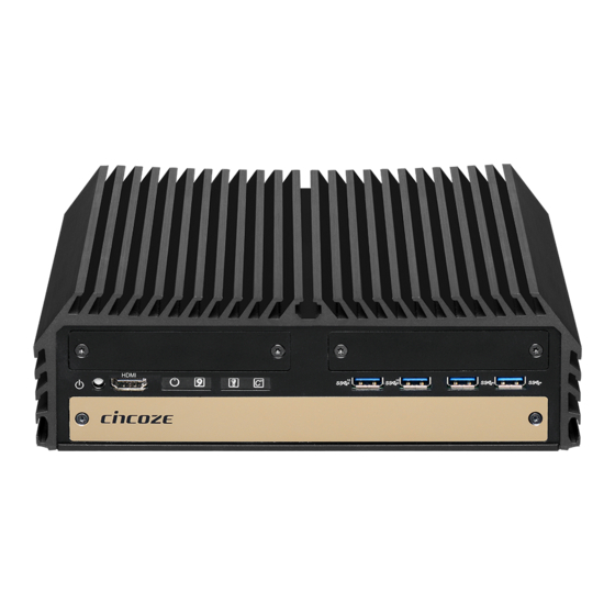 Cincoze DX-1000-R10 User Manual