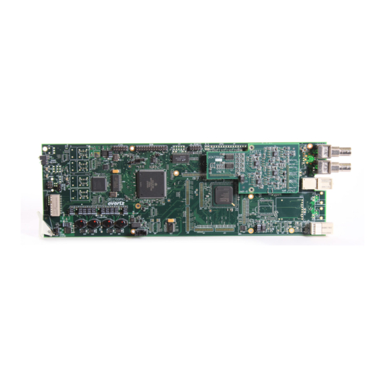 evertz 7721AE8-DEE-HD Manual