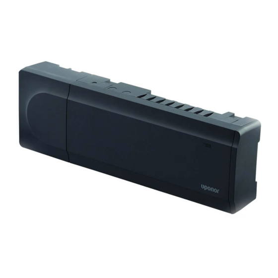Uponor Smatrix Wave T-161 Quick Manual