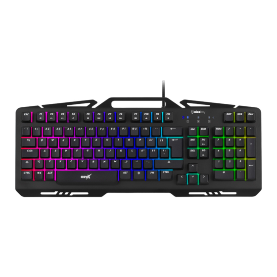 Niceboy ORYX K200 Manual